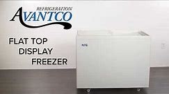 Avantco Flat Top Display Freezer