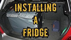 Automotive Fridge Install - How to install a fixed hardwired fridge in your Car/4WD