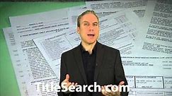 How does a title search show that a mortgage has been paid off? | AFX