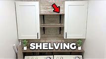 How to Transform Your Laundry Room with DIY Shelves