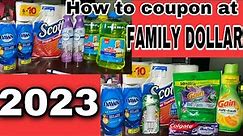 How to use coupon at family DOLLAR