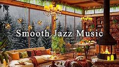 Smooth Jazz Instrumental Music ☕ Relaxing Jazz Music & Cozy Coffee Shop Ambience for Studying, Work