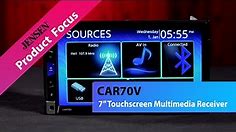 Jensen CAR70V Touchscreen Multimedia Receiver