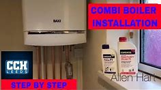How to Install a Combination Boiler Baxi Gas Combi Boiler Installation