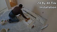 How To Install 24inch By 48inch Tiles On Floor