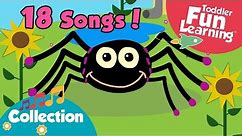Incy Wincy Spider and More Nursery Rhymes for children! | Children Songs | Toddler Fun Learning