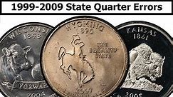 1999-2009 State Quarter Errors & Varieties Complete Guide - Values & Clear Explanation