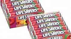 LIFE SAVERS 5 Flavors Hard Candy Rolls, 1.14 Ounce (Pack of 20)