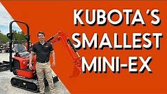 Kubota's SMALLEST Mini Excavator: KX008-5