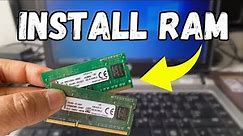 How to Upgrade RAM in Your Laptop 💻