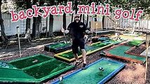 Create Your Own Backyard Mini Golf Course