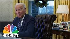 LIVE: Biden Delivers Christmas Address | NBC News