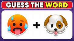 Guess the WORD by Emojis? 🤔 Quiz Shiba