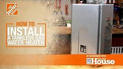How to Install a Tankless Gas Water Heater