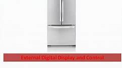 BEST BUY Samsung Refrigerator - Samsung Rf267aers 26 Cu. Ft. French Door Refrigerator