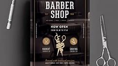 Vintage Barber Shop Flyer