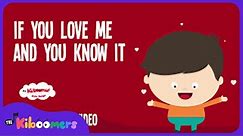 If You Love Me and You Know It Lyric Video - The Kiboomers Valentine's Day Songs for Preschoolers