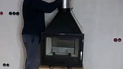 DIY Fireplace and Modular Chimney Installation