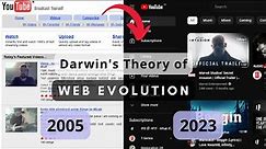Evolution of YouTube (2005 - 2023) | The Story of YouTube's Interface: Past, Present, and Future