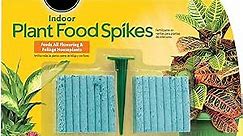 Miracle-Gro Indoor Plant Food Spikes, Includes 48 Spikes - Continuous Feeding for all Flowering and Foliage Houseplants - NPK 6-12-6, Pack of 1