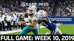 A Surprising Road Upset! Dolphins vs. Colts Week 10, 2019 FULL GAME