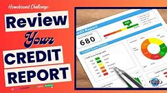 Homebound Challenge: Get a FREE copy of your Credit Report to Review