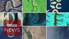 Alphabet snapped from space - BBC News