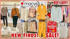 ❤️MACY'S NEW WOMEN'S CLOTHING DEALS & SALE UP TO 80%OFF‼️TOPS BLOUSE DRESS & BOTTOMS♥︎SHOP WITH ME♥︎