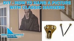 How To Hang a Picture in Drywall With Classic Hangers | DIY