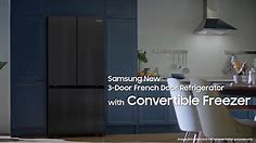 Samsung Convertible French Door Refrigerator | Convert Freezer into Fridge