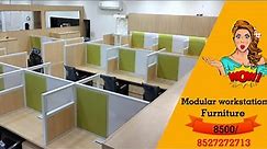 Modular office workstation | Cheapest Office Furniture | office workstation setup 🌁😍 | Just 8500/- 😍