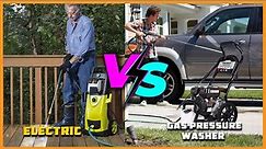 Electric vs Gas Pressure Washer