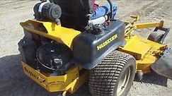 Hustler Super Z Commercial Zero Turn Mower w/30HP and 72" Cutting Width