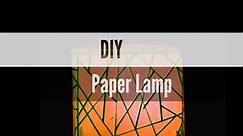 #paper lamp#paper lamp making at home#paper lamp making at home easy#paper lamp making at home easy