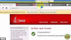 How I installed Java on Windows 7 (32-bit)