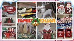 Family Dollar Christmas 2023 Shop With Me!Beautiful Seasonal Decor hiUnder $5 Dollars!Gift Sets $10!