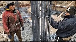 Reinforced Concrete Column Construction Process / How Is Made