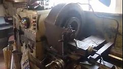 Machining the flywheel... - Tony Redshaw's Vintage Diesels