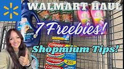 Walmart Coupon Haul! I got paid to shop! Shopmium Tips! Learn to Coupon!