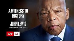 John Lewis Interview: From Selma to Obama