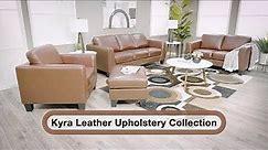 The Kyra Leather Upholstery Collection | AFW