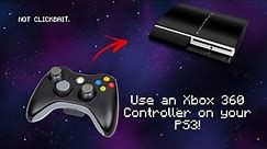 How To Use Non PlayStation Controller on Your Jailbroken PS3! (CFW Only)