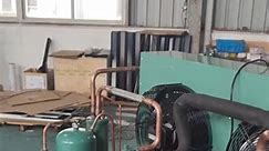 Bitzer compressor condensing unit manufacturer. #coldroom #commercialrefrigeration #bitzer #compressor #bitzercompressor #condensingunit #condensingunitmanufacturer #china | HUBHVACR China
