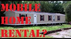 Should You Purchase A Mobile Home to Rent?