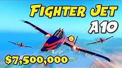 $7.5 Million! Mad City A10 FIGHTER JET is HERE! Worth it? LIMITED Cars Back (Roblox Mad City)