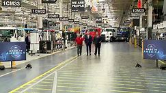 President Biden tours Mack Truck Lehigh Valley Operations manufacturing facility