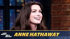Anne Hathaway Celebrated Her Wedding Anniversary Watching Abbott Elementary