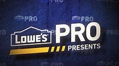 Building Science-Lowe's Pro Video Series