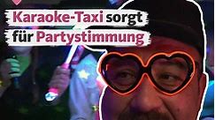 Karaoke-Taxi im Party-Einsatz