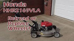 Retread or Replace Honda Lawn Mower Wheels